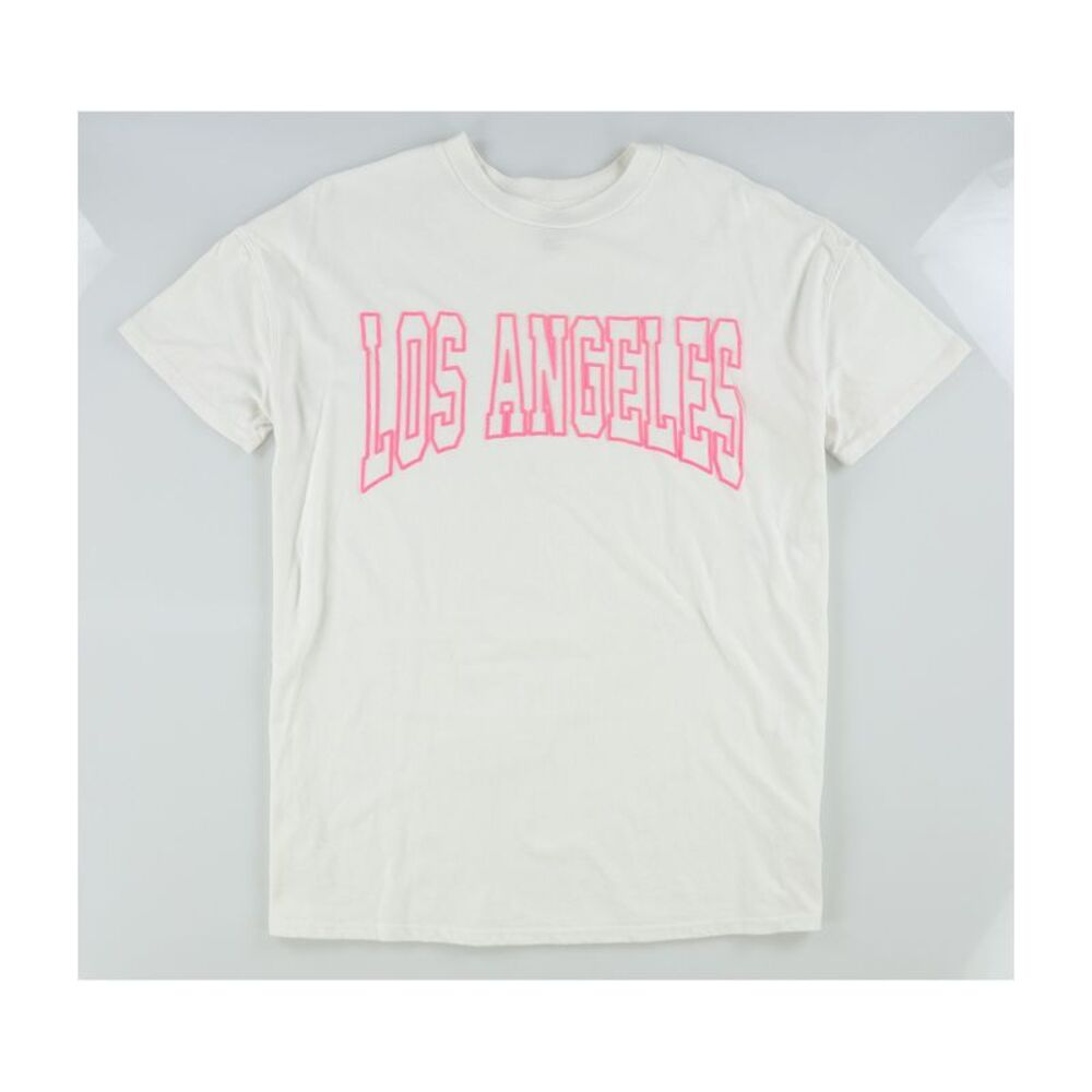Wild Fable Mens Los Angeles Graphic T-Shirt, White, S, DM